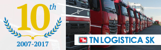 TN Logistica SK 10th year 2007-2017